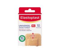 Elastoplast Pansements Universel Grand Format XL Tissu 50 x 72 mm 10 unités