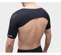 elastrap Attelle d'Épaule Double de Récupération et Repos, Soutien de Stabilité pour Homme et Femme, Ajustement Réglable, Soulagement des Blessures à l'Épaule et des Tendinites (XS-S)