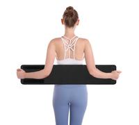 elastrap Attelle dos, Gaine, Orthèse dorsale, bandeau lombaire, bande thoracique, Support homme femme, Compression (L-XL: Tour de taille 91-120 cm)