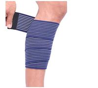 elastrap Bande Bandage de compression lymphoedeme Lymphologie Maladie de la lymphe - Manchons Corps Pied Cheville Jambe Cuisse Bras Mains Coude (BANDE MOLLET BLEU 180x7,5 cm)