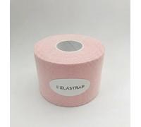 ELASTRAP Bande de Taping Kinésiologique, Rose Pastel, Strapping Sport, 5 cm x 5 m