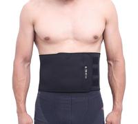 elastrap Ceinture dos souple - Bande, bandage, sangle, strapping, soutien dorsale lombaire - Maintien et compression (S-M: Tour de taille 60-90 cm)