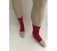 elastrap Chevillères Football Foot Couleurs aux Choix - Chevilles fragiles Prevention et Protection du Joueurs - Maintien du Proteges Tibias (Rose, Unique)