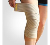 elastrap Genouillère pour un épanchement de synovie dans les genoux - Homme Femme (Bande de compression élastique peau - 180CM)