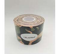 elastrap Rouleau Bande Bandage Couleur de Strapping kinesiologie kinesiologique Tape Taping (Camouflage Kaki Militaire)