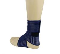 elastrap Tendinite Talon d'Achille Gonflé Inflammation - Bande Cheville Strapping Chevillère - Douleurs et Blessure Rupture (Bande élastique BLEU)