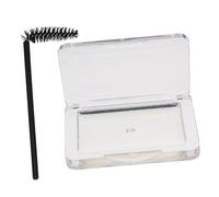 ELAYARD 1 Set Savonnette Coiffant Longue Tenue Brosse Intégrée Fixant Naturel sans Rinçage Résistant à L'Humidité et la Transpiration pour Maquillage Quotidien et Retouche Facile