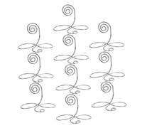 ELAYARD 10 Pièces Lotus Flower Card Holder Wire Photo Memo Stand For Wedding Business Cards Table Numbers Office And Home Organization