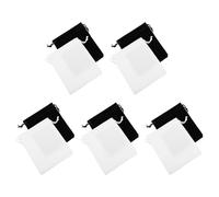 ELAYARD 10 pièces Sachets Flanellette avec Cordon pour Stockage Bijoux et Accessoires Pochettes Décoratives Résistantes Lot Mixte Blanc et Noir Organiseur Pratique et Compact