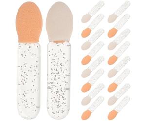 ELAYARD 100 Applicateurs de Maquillage Yeux Mini Pinceaux Compacts pour Fard à Paupières, Application Fluide, Retouches Express, Kit Léger de Voyage pour Maquillage Quotidien
