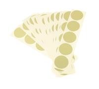 ELAYARD 100 pièces Lot de Autocollants Papier Forme Engrenage Doré Étiquettes Autocollantes Décoratives sans Adhésif Faciles à Coller et Décoller pour Cachet Scrapbooking et Enveloppes