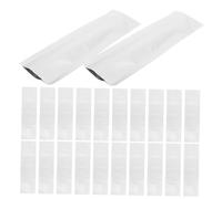 ELAYARD 100 Pièces Sous Vide pour Snacks Pochettes Aluminium Argentées Hermétique pour Poudre Boissons et Protéines Conservation Longue Durée