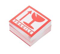 ELAYARD 1000 pièces Étiquettes Fragile Autocollantes Avertissement Colis Fragile Handle With Care Autocollants Déménagement et Expédition