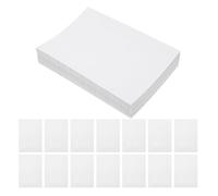 ELAYARD 100pièces Film Protecteur Transparent Adhésive PVC Feuilles De Plastification Auto-adhésives pour Photos Documents Et Projets De Bricolage