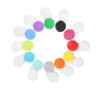 ELAYARD 12 pièces Boîte Lentilles Contact Couleurs Étui Étanche pour Lentilles de Voyage Compact Léger Pratique pour Maquillage et Transport