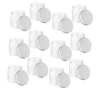 ELAYARD 12 Pièces Cereal Storage Containers With Lid Transparent Plastic Food Bottles For Kitchen Organization And Storage Can