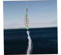 ELAYARD 12 Pièces Filet de Pliable avec Crochets Maille Nylon pour Eau Douce et Prise Sécurisée et Portable