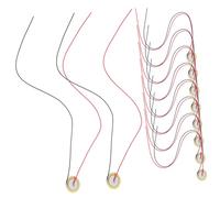 ELAYARD 15 pièces Lot de Éléments Piézoélectriques pour Guitare Acoustique Transducteur Pickup Patch Facile à Installer pour Batterie et Microphone Buzzer et Compact