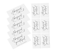 ELAYARD 150 pièces Cartes de Remerciement Décoratives Blanches pour Petites Entreprises Cartes Cadeaux Élégantes avec Espace Message pour Boutiques Salons et Commerces Ligne
