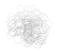 ELAYARD 150 Pièces Marqueurs de Verres à Vin DIY en Métal Argenté Anneaux D’Identification Réutilisables pour Fête Mariage et Anniversaire Accessoires Vin pour Identification Facile