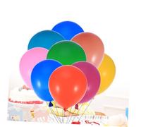 ELAYARD 18 pcs Ballons Latex Ronds Couleurs Mélangées Décoration de Fête pour Garçon Fille