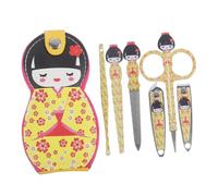 ELAYARD 1ensemble Coffret Complet Outils De Manucure Professionnel Pour Soins Personnels Pour Manucure Et Pédicure Avec Ciseaux à Et Pince à Épiler