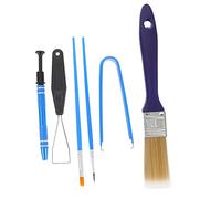 ELAYARD 1ensemble Extracteur De Clavier Mécanique avec Brosse De Nettoyage Et Outil De Lubrification Kit Pratique pour Entretenir Claviers Et Électroniques