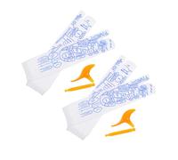 ELAYARD 2 Ensembles Chaussettes de Massage Réflexologie pour Acupression Points de Pression Confort Respirant Outil de Thérapie pour Soin et Relaxation Plantaire