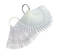 ELAYARD 2 ensembles Manucure Présentoir Ongles Transparent Palette Couleur pour Pratique Nail Art Accessoires Manucure