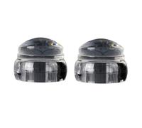 ELAYARD 2 ensembles Set de Tampons de Nail Art Transparants avec Plaque de Stamping pour Manucure DIY Outils Durables pour Création Facile et Personnalisée des Ongles