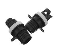 ELAYARD 2 Pièces Adaptateur de Pompe Air Étanche pour Bateaux Gonflables Kayak Paddle Connexion Rapide Convertisseur Valve Précision Fuite