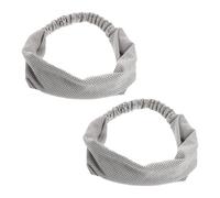 ELAYARD 2 pièces Bandeau de Sport Glace Filée Bandeau Anti-Transpirant Élastique pour Fitness Unisexe Rafraîchissant pour Yoga Course et Salle de Sport Maintien Cheveux et Absorption de