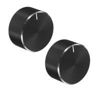 ELAYARD 2 pièces Boutons Potentiomètre Rotatif pour Variateur de Lumière Commande Précise Construction Métallique Adapté pour Lampes LED et Contrôle D Intensité Lumineuse