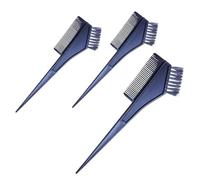ELAYARD 2 pièces Brosse à Teinture Cheveux Noire Peigne Coiffage Double Usage Brosse Douce pour Coloration Uniforme et Sectionnement Facile