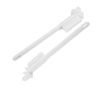 ELAYARD 2 Pièces Brosse de Nettoyage pour Électroménager Manche Long Incurvé Brosse Fine Réutilisable pour Extracteur de Jus Machine à Lait de Soja et Mixeur Compacte et Résistante pour