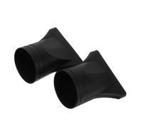 ELAYARD 2 Pièces Buse de Remplacement pour Sèche-cheveux Concentrateur Étroit Résistant Chaleur Noires Accessoires pour Sèche-cheveux Traditionnels Flux Air Précis pour