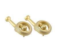 ELAYARD 2 Pièces Cast Iron Gas Stove Burner Caps for Kitchen and Restaurant Cooking Accessories