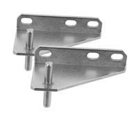 ELAYARD 2 pièces Charnières Inox Robustes pour Portes Réfrigérateur et Congélateur Lot de Accessoires de Remplacement Durables et Faciles à Installer Stabilisent Ouverture Fermeture des