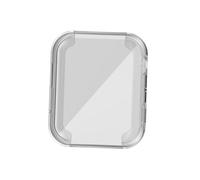 ELAYARD 2 pièces Coque Tpu Transparente pour Montre Intelligente Étui Souple Antichoc et Rayures Protection Intégrale Compatible Mi Smart Watch Lot