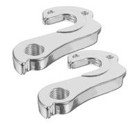 ELAYARD 2 pièces Crochet Suspension Arrière Alliage pour Vélo Patte de Fixation Dérailleur Protection Cadre et Extension Compatible VTT Route