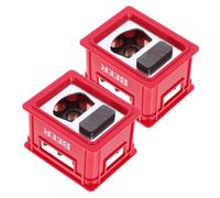 ELAYARD 2 Pièces Décapsuleur Magnétique Mural Forme de Caisse à Robuste et Portable Ouvre Bouteilles pour Soda et Accessoire Original pour Fête et