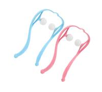 ELAYARD 2 pièces Ergonomic Neck Massager Manual Cervical Spine Trigger For Neck And Shoulder Muscle Tension Portable And Easy To Use