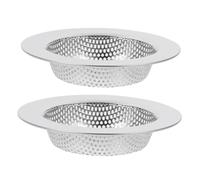 ELAYARD 2 pièces Filtre Évier Inoxydable Panier Bonde Obstruction Filtre Drainage Lavabo et Facile à Installer pour Cuisine