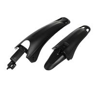 ELAYARD 2 pièces Garde Boue VTT et Arrière à Usure Protection Boue Compatible avec Fixation pour Fourche à Installation Facile sans Outil