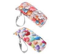 ELAYARD 2 Pièces Isotherme pour Biberons avec Fermeture Éclair Fiable et Cordon Suspendu Thermique Léger et Portable pour Lait Maternel pour Voyages et Crèche