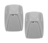 ELAYARD 2 pièces Lot de Clips de Fixation Pare Soleil Abs Robustes pour Intérieur Voiture Support Compact pour Visière Adaptable Sonic Installation Facile sans Outil