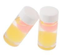 ELAYARD 2 pièces Lot de Nettoyants Liquides pour Pinces à Épiler Cils Greffés Élimination de Colle Bouteille avec Billes Liquide Pratique et Sécuritaire pour Nettoyage Couleur Aléatoire