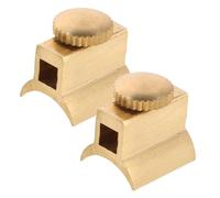ELAYARD 2 Pièces Petites Vis Laiton pour Kit de Réparation Cuivre Accessoires pour Instrument Miniature