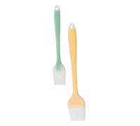 ELAYARD 2 pièces Pinceaux de Cuisine Silicone pour Barbecue et Pâtisserie Résistants Chaleur Brosse à Sauce et Huile pour Barbecue Pâtisserie et Boulangerie Usage Domestique et Extérieur