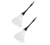 ELAYARD 2 Pièces Plumeau de Soubrette Décoratif pour Fête Halloween et Costume Cosplay Accessoire pour à Thème